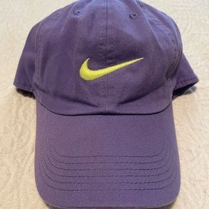 Purple Nike sports hat